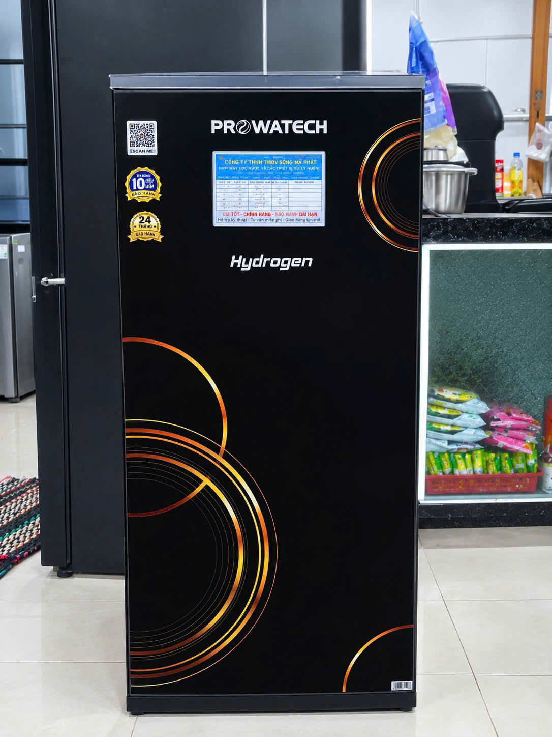 MÁY LỌC NƯỚC NÓNG LẠNH NGUỘI HYDROGEN PROWATECH